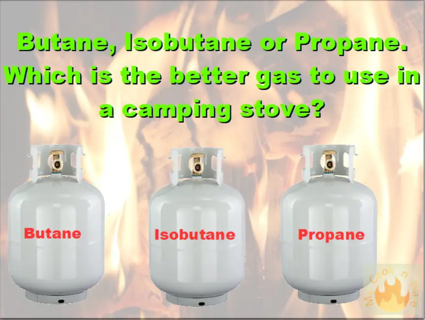 best gas for portable camp stove